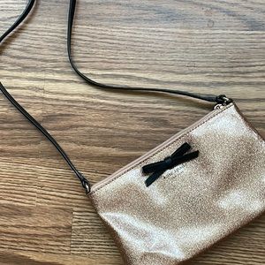 Kate Spade ♠️  Pink Glitter Crossbody